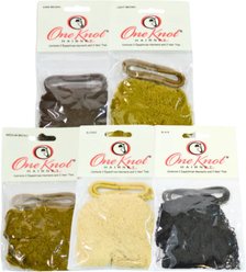 One Knot Horse Riding Hair Net, Medium, Dark Brown slide 2 of 2