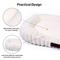 Show in main carousel: LFC PETS Washable Bolster Dog & Cat Bed with Removable Inner Cushion, Milkywhite, Medium Plus slide 7 of 10