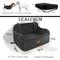 Show in main carousel: Lealchum 2 Clip-On Safety Leashes Bag Dog Car Seat, Medium/Large, Black slide 3 of 8