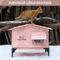 Show in main carousel: Clawsable WarmPaws Polyester Outdoor Heated Cat Shelter with Feeding Bowl, Medium, Pink slide 7 of 10
