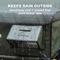 Show in main carousel: Wagstro Elevated Foam Panel Rain Roof Heavy Duty Polyester Outdoor Heated Cat House, Large, Green slide 10 of 10