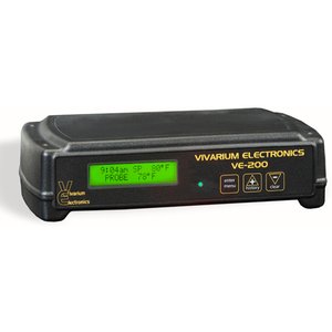 Vivarium Electronics VE-200 Reptile Thermostat, Black
