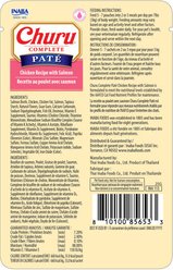 Inaba Churu Complete Chicken Recipe with Salmon Grain-Free, High Moisture Pate Wet Cat Food, 1.76-oz pouch, 12 count slide 2 of 2