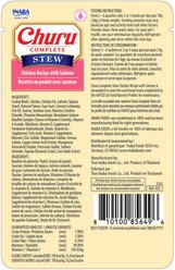 Inaba Churu Complete Chicken Recipe with Salmon Grain-Free, High Moisture Stew Wet Cat Food, 1.76-oz pouch, 12 count slide 2 of 2