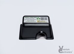 Vivarium Electronics Plastic Reptile Hide Box, Black, Small slide 2 of 3