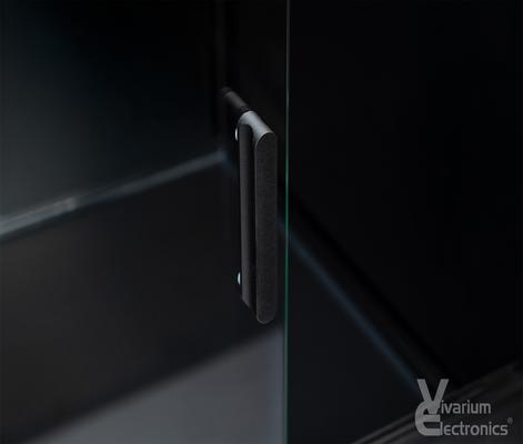 Show full view: Vivarium Electronics Sliding Door Enclosure Reptile Terrarium, Black, 50-gal slide 3 of 5