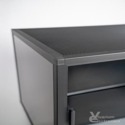 Show full view: Vivarium Electronics Sliding Door Enclosure Reptile Terrarium, Black, 120-gal slide 2 of 5