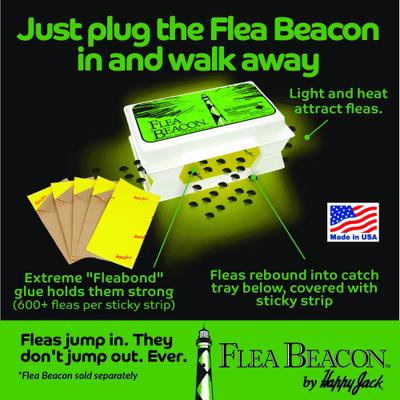 Show full view: Happy Jack Gardstrips Replacement Glue Pads for Flea Traps, 5 count slide 4 of 10