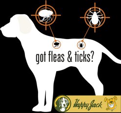 Happy Jack Flea & Tick Powder for Dogs & Puppies, 5-oz container slide 2 of 8