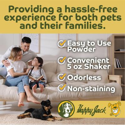 Show full view: Happy Jack Flea & Tick Powder for Dogs & Puppies, 5-oz container slide 4 of 9