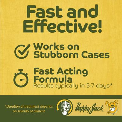 Show full view: Happy Jack Sardex Odorless & Stainless Mange Itch Relief & Treatment for Dogs, 9.5-fl oz bottle slide 6 of 10