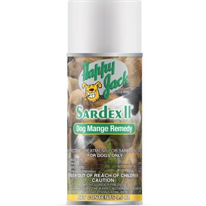Happy Jack Sardex Odorless & Stainless Mange Itch Relief & Treatment for Dogs, 9.5-fl oz bottle