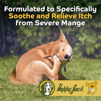 Show full view: Happy Jack Sardex Odorless & Stainless Mange Itch Relief & Treatment for Dogs, 9.5-fl oz bottle slide 2 of 10