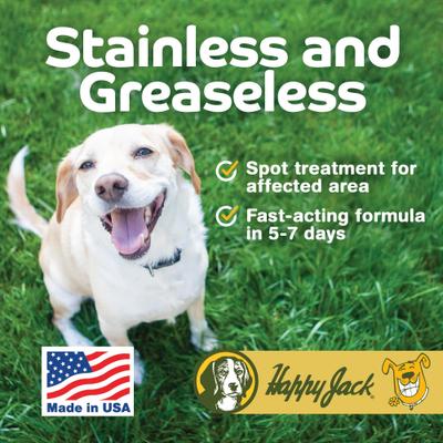 Show full view: Happy Jack Sardex Odorless & Stainless Mange Itch Relief & Treatment for Dogs, 9.5-fl oz bottle slide 4 of 10