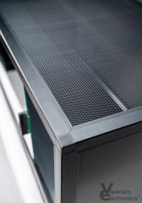 Show full view: Vivarium Electronics Sliding Door Enclosure Reptile Terrarium, Black, 50-gal slide 2 of 5