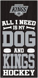 Fan Creations Kings All I Need Is My Dog & Football Wall Decor, 6 x 12-in