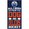 Show in main carousel: Fan Creations Oilers All I Need Is My Dog & Football Wall Decor, 6 x 12-in slide 1 of 1