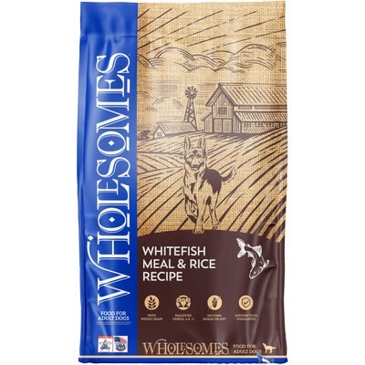 Wholesomes SPORTMiX Wholesomes with Fish Meal & Rice Adult Dry Dog Food, 40-lb