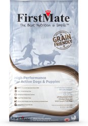 Firstmate Adult Grain Friendly High Performance Active Chicken Puppy Dry Dog Food, 25-lb bag