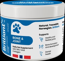 Brilliant Bone & Joint Powder Supplement for Dogs, 300-gram
