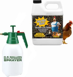 The Nature Company Coop Poop Buster Chicken Coop Cleaner with 0.5-gallon Sprayer, 16-fl oz jug with 1/2-gal sprayer