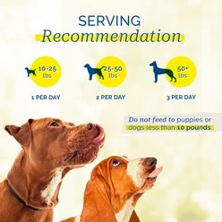 Pet Center Chicken & Brown Rice Dumbbells Dehydrated Dog Treats, 2.5-lb canister slide 2 of 8