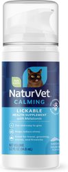 NaturVet Lickable Salmon Flavored Paste Calming Health Supplement for Cats, 3.2-fl oz bottle