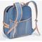 Show in main carousel: Petsfit Trendy Airline Approved Backpack Dog & Cat Carrier, Denim Blue, 13.8 x 10.6 x 18.1-in slide 4 of 9