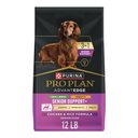Purina Pro Plan AdvantEDGE Senior Support Plus Small Breed Shredded Blend Chicken & Rice Formula Senior Dry Dog Food, 12-lb bag