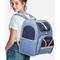 Show in main carousel: Petsfit Premium Airline Approved Backpack Dog & Cat Carrier, Denim Blue, 14.4 x 12.6 x 17.7-in slide 7 of 9