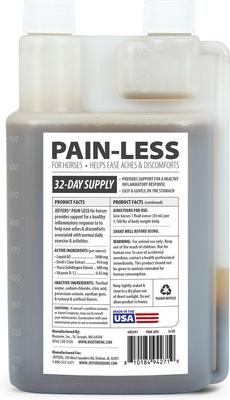 Show full view: Jeffers Pain-Less Liquid Horse Supplement, 32-fl oz bottle slide 2 of 5