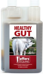 Jeffers Healthy Gut Gastric Support Liquid Digestive Horse Supplement, 32-fl oz bottle