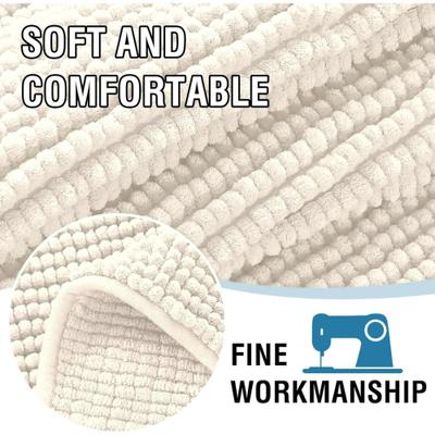 Show full view: H.VERSAILTEX Plush Chenille Thick Soft Sofa Dog Bed Cover, 74 x 35-in, Ivory slide 4 of 9