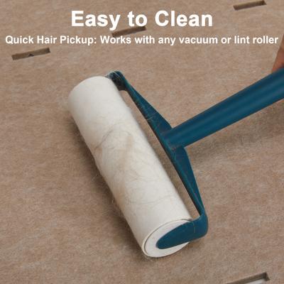 Show full view: FUKUMARU 2-Story 23.6-in Felt Cat Condo & Cave, Beige, Large slide 5 of 10