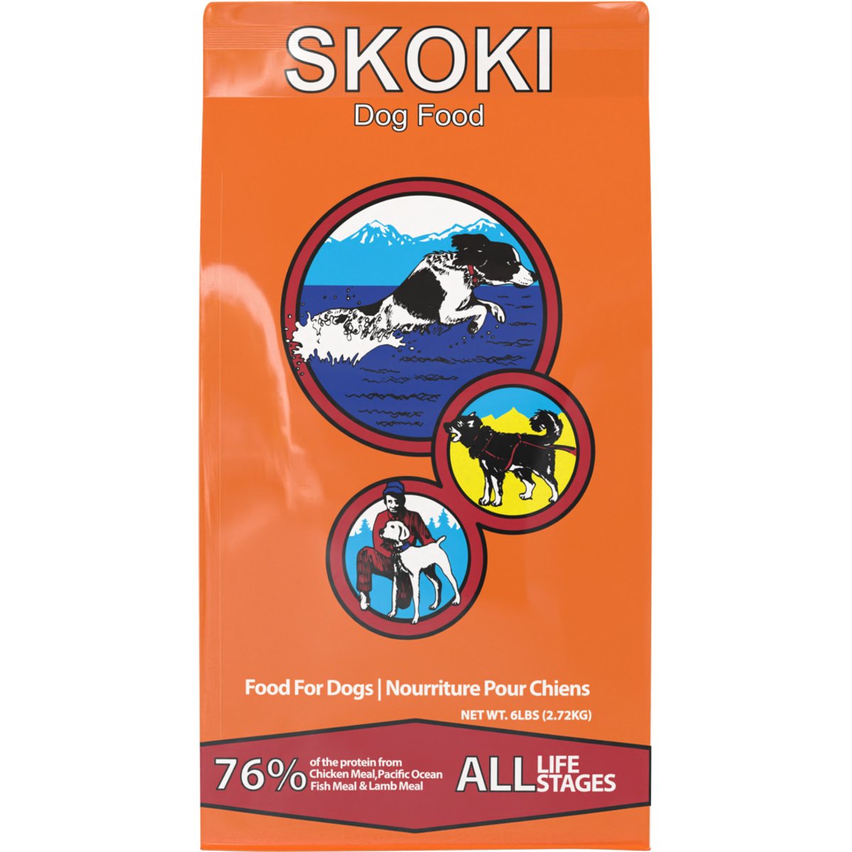 Firstmate Skoki Adult Chicken Dry Dog Food, 6-lb bag