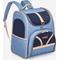 Show in main carousel: Petsfit Premium Airline Approved Backpack Dog & Cat Carrier, Denim Blue, 14.4 x 12.6 x 17.7-in slide 2 of 9