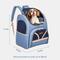Show in main carousel: Petsfit Premium Airline Approved Backpack Dog & Cat Carrier, Denim Blue, 14.4 x 12.6 x 17.7-in slide 3 of 9