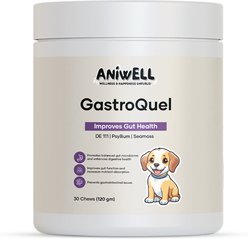 Aniwell GastroQuel Chew Digestive Aid for Dogs, 30 count