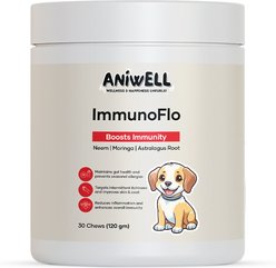 Aniwell ImmunoFlo Chew Allergy Supplement for Dogs, 30 count