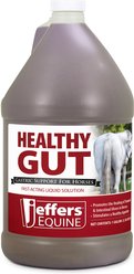 Jeffers Healthy Gut Gastric Support Liquid Digestive Horse Supplement, 1-gal bottle