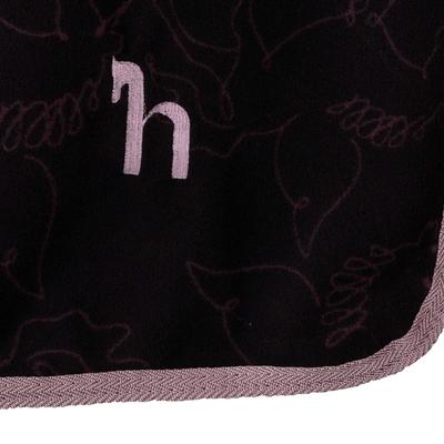 Show full view: Horze Pegasus Pony Fleece Horse Cooler, Flint Purple, 72-in slide 6 of 6