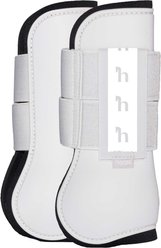 Horze Hi Viz Tendon Open Front Horse Boots, Horse