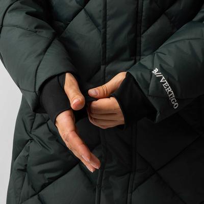 Show full view: B Vertigo Gem Insulated Long Riding Jacket, Scarab Green, 2 slide 5 of 9