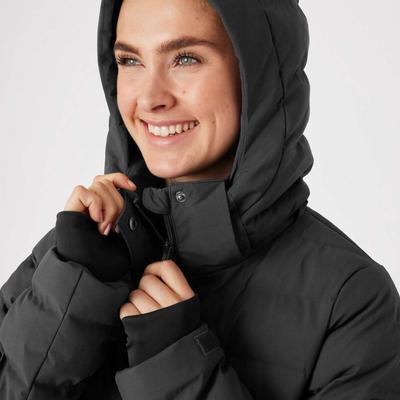 Show full view: B Vertigo Celeste Womens Waterproof Parka Jacket, Black Beauty, 4 slide 7 of 8