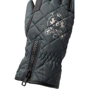 B Vertigo Onyx Waterproof Winter Gloves, Scarab Green, 8