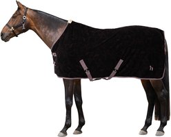 Horze Pegasus Pony Fleece Horse Cooler, Flint Purple, 60-in