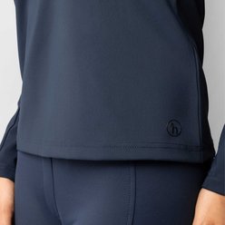 Horze Lilian Womens Winter Training Shirt, Blueberry, 10 slide 2 of 7