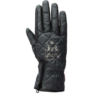 B Vertigo Onyx Waterproof Winter Gloves, Scarab Green, 8