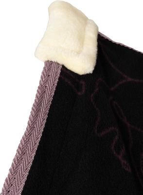 Show full view: Horze Pegasus Pony Fleece Horse Cooler, Flint Purple, 72-in slide 5 of 6