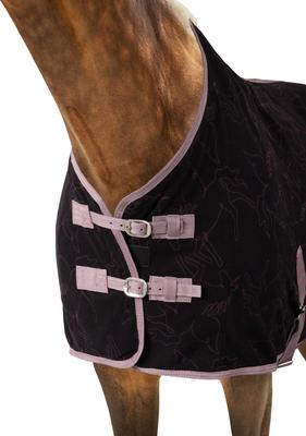 Show full view: Horze Pegasus Pony Fleece Horse Cooler, Flint Purple, 72-in slide 2 of 6